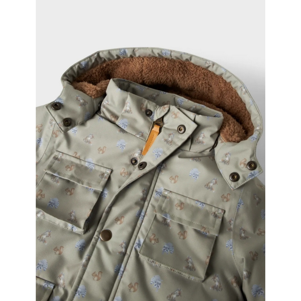 Lil Atelier Kinder Jacke Grün