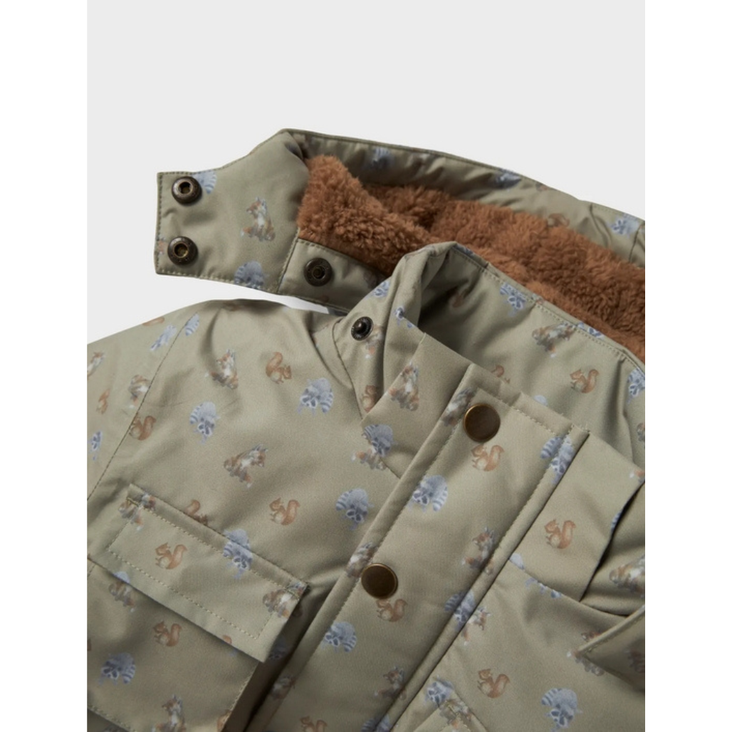 Lil Atelier Kinder Jacke Grün